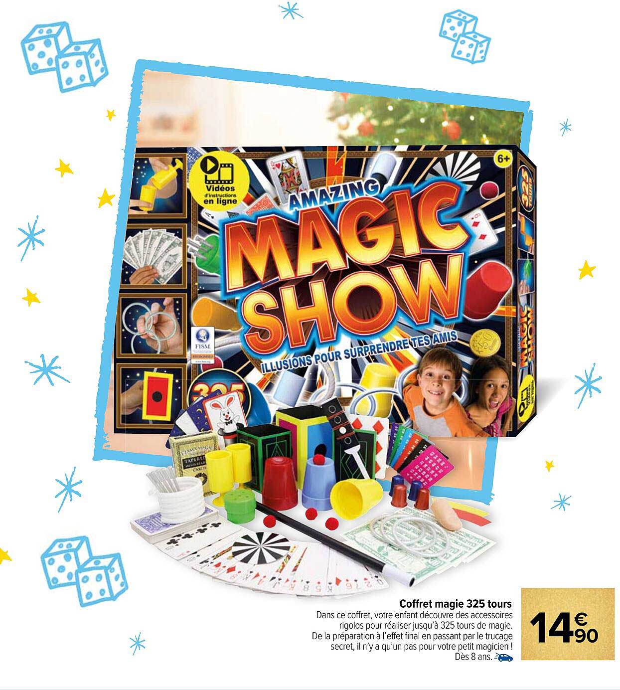 coffret magie 325 tours