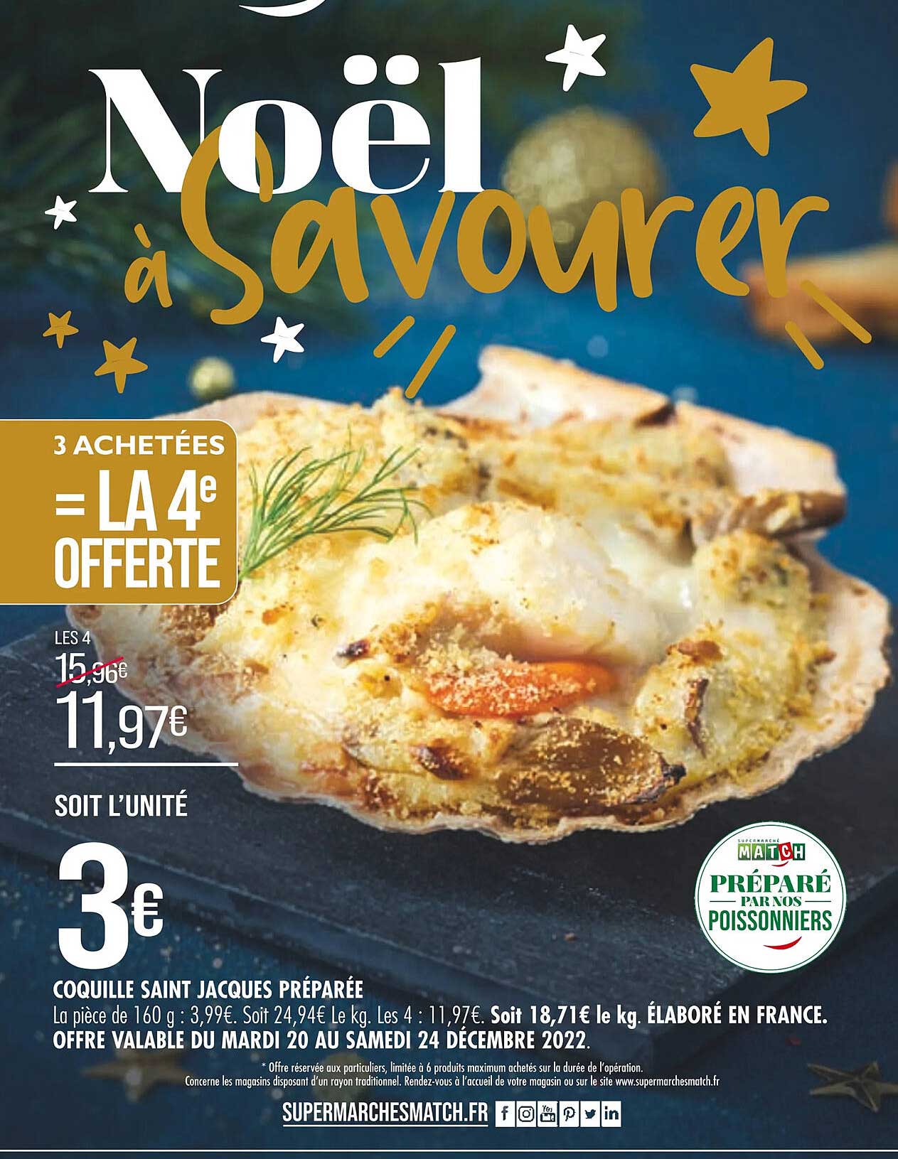 coquille saint jacques préparée