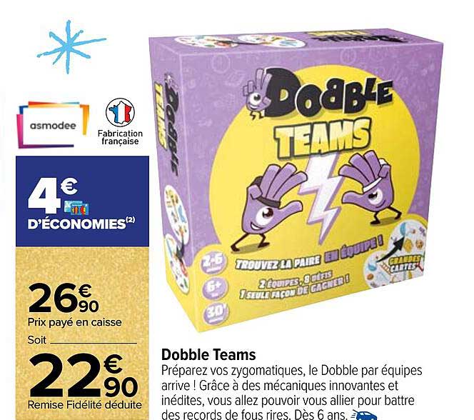 Dobble Teams Asmodee
