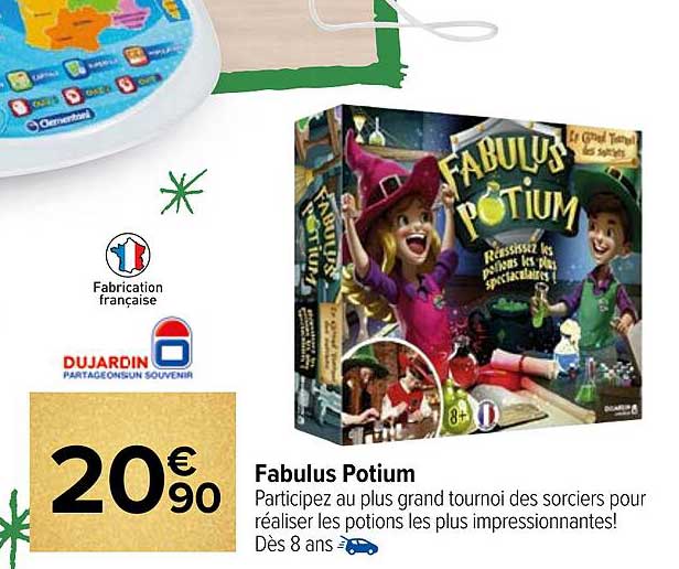 fabulus potium dujardin