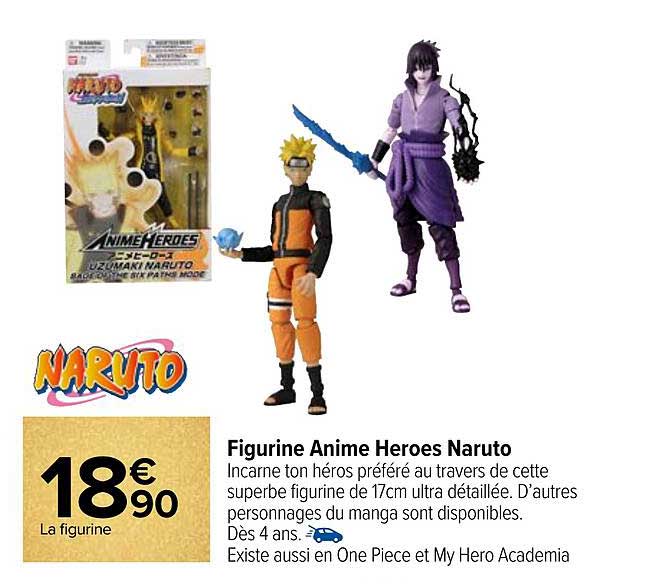 figurine anime heroes naruto