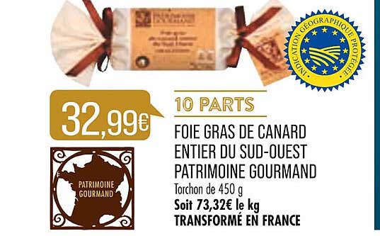 foie gras de canard entier du sud-ouest patrimoine gourmand