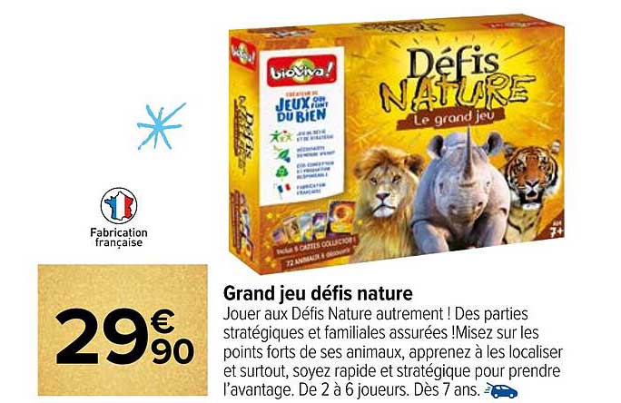 grand jeu défis nature bioViva!