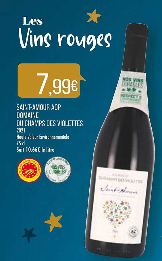 Ksaint-amour Aop Domaine Du Champs Des Violettes 2021