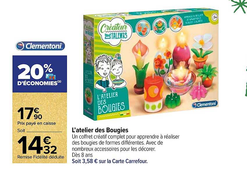 l'atelier des bougies clementoni