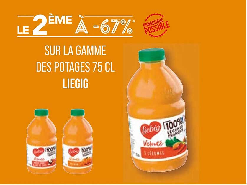la gamme des potages 75 cl liebig