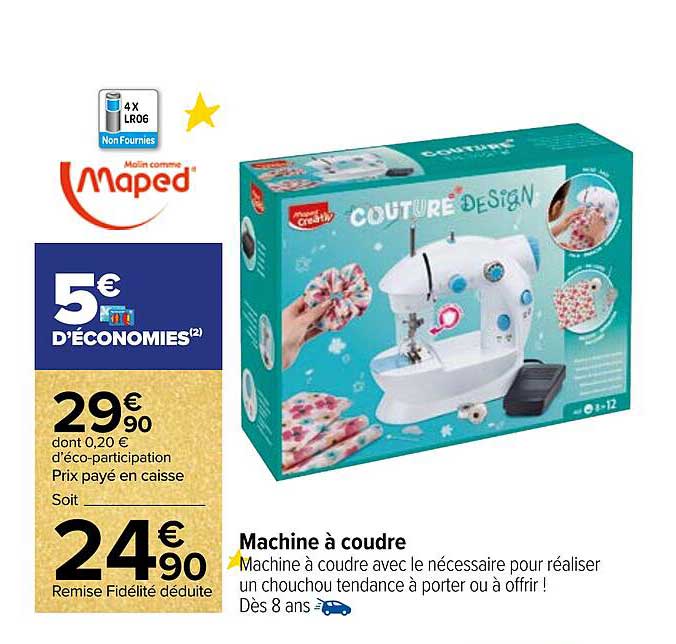 machine à coudre maped
