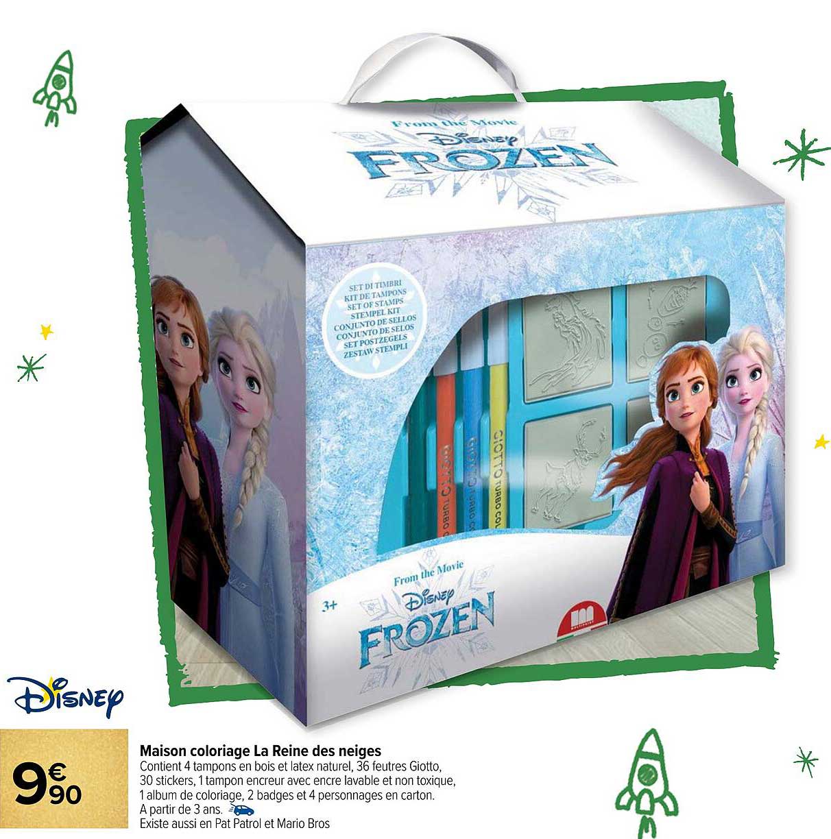 Maison Coloriage La Reine Des Neiges Disney