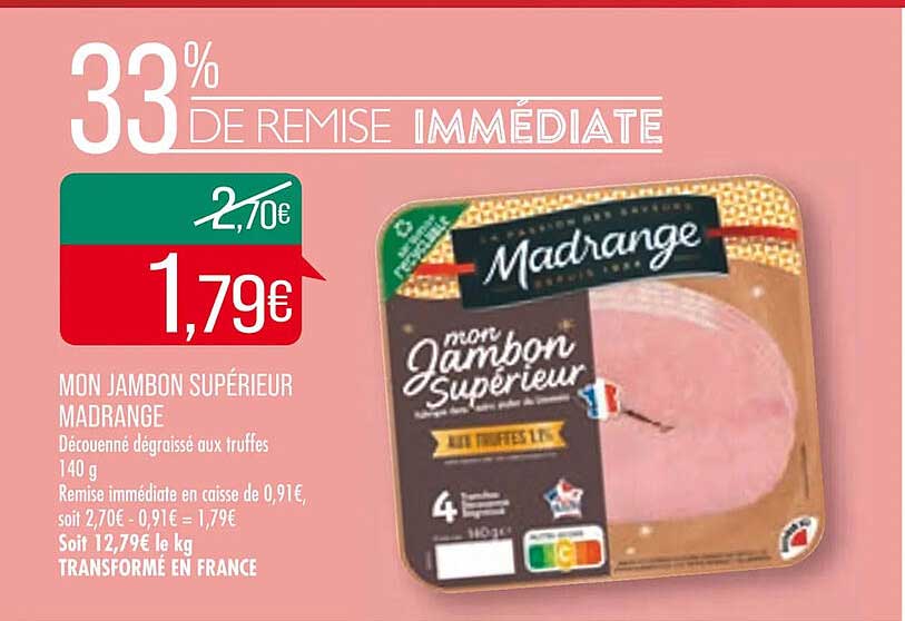 mon jambon supérieur madrange