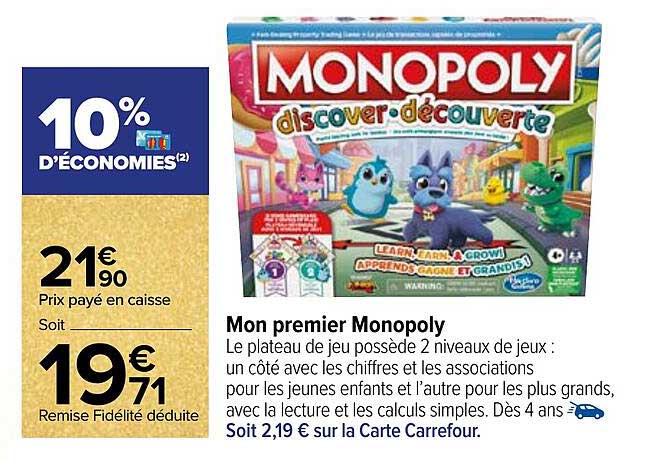 Mon Premier Monopoly