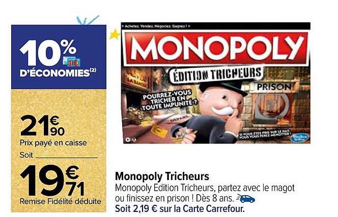 monopoly tricheurs
