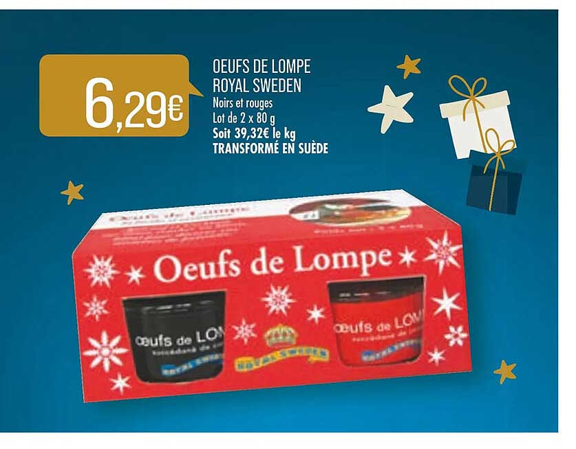 oeufs de lompe royal sweden
