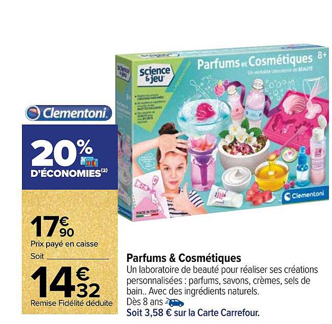 parfums & cosmétiques science & jeu