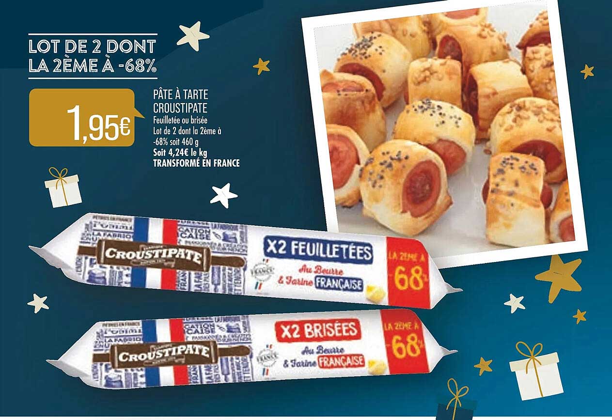 Pâte à Tarte Croustipate