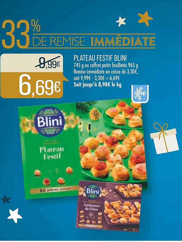 plateau festif blini