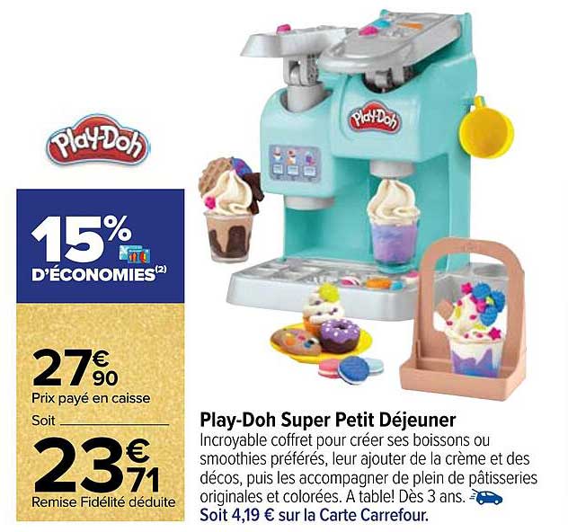play-Doh super petit déjeuner