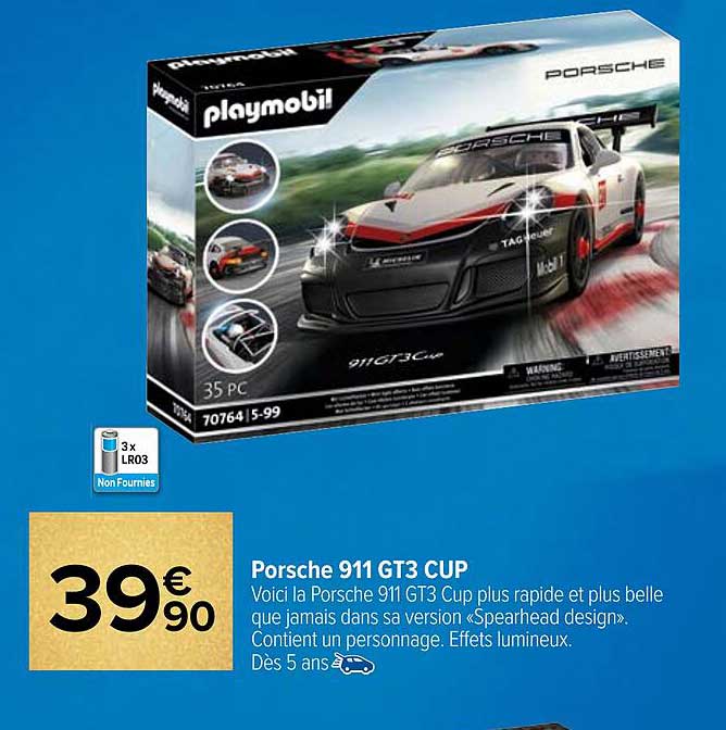 porsche 911 gt3 cup playmobil