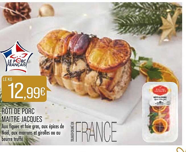 rôti de porc maître jacques