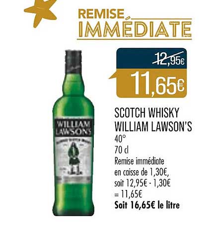 scotch whisky william lawson's