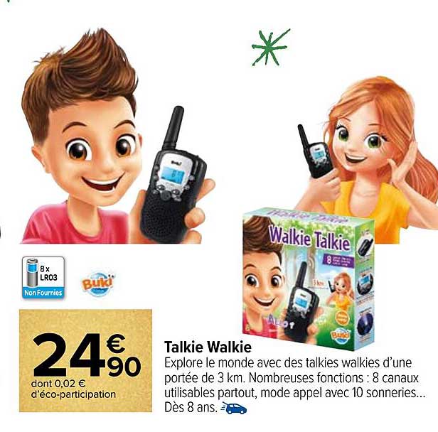 talkie walkie buki
