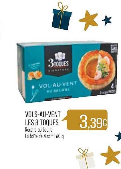 vols-au-vent les 3 toques