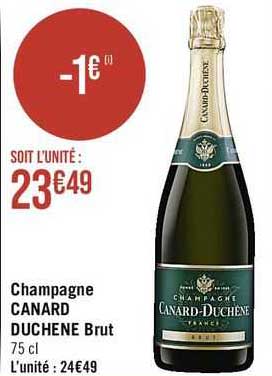 champagne canard duchêne brut
