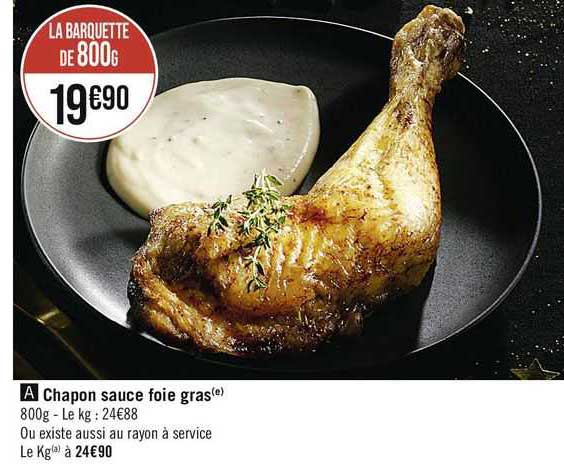 chapon sauce foie gras