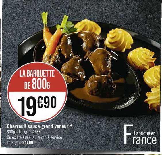 chevreuil sauce grand veneur