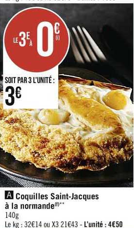coquilles saint-jacques à la normande