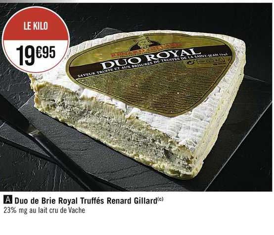 Duo De Brie Royal Truffés Renard Gillard