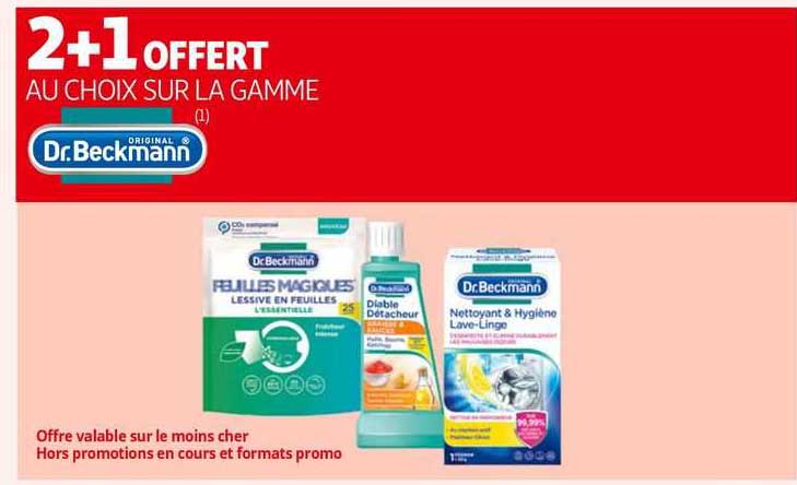 la gamme dr.Beckmann