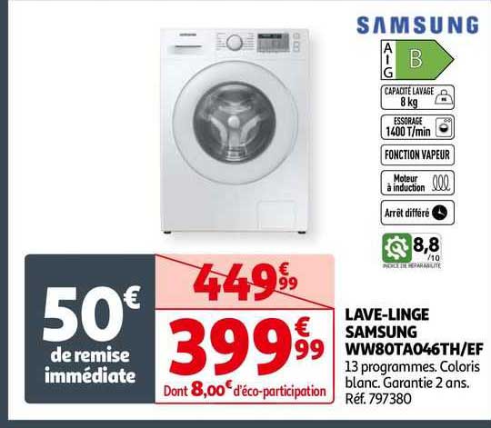 Lave-linge Samsung