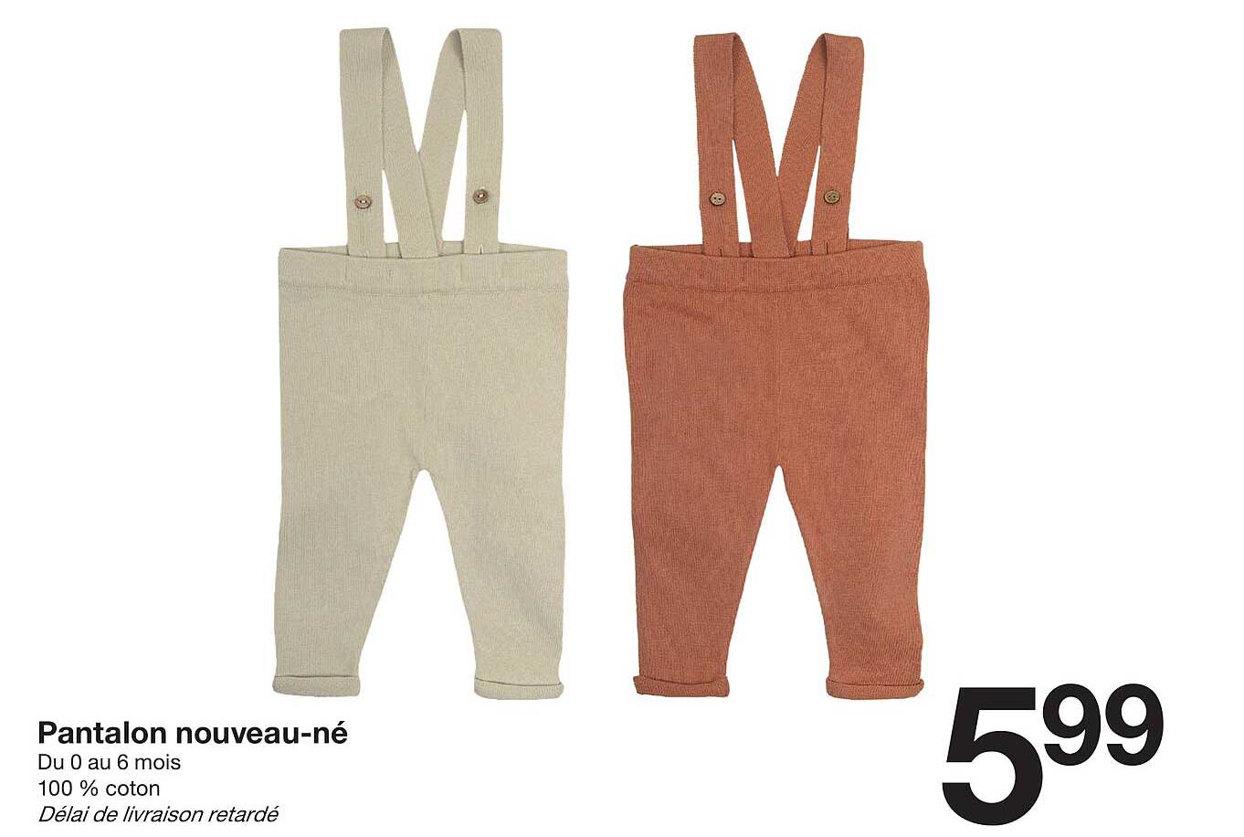 pantalon nouveau-né
