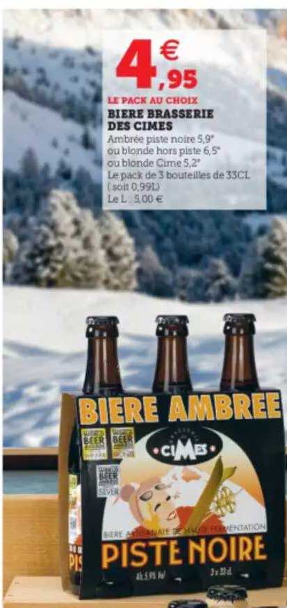 bière brasserie des cimes