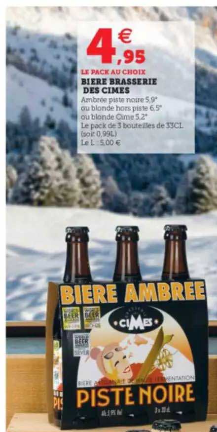 bière brasserie des cimes