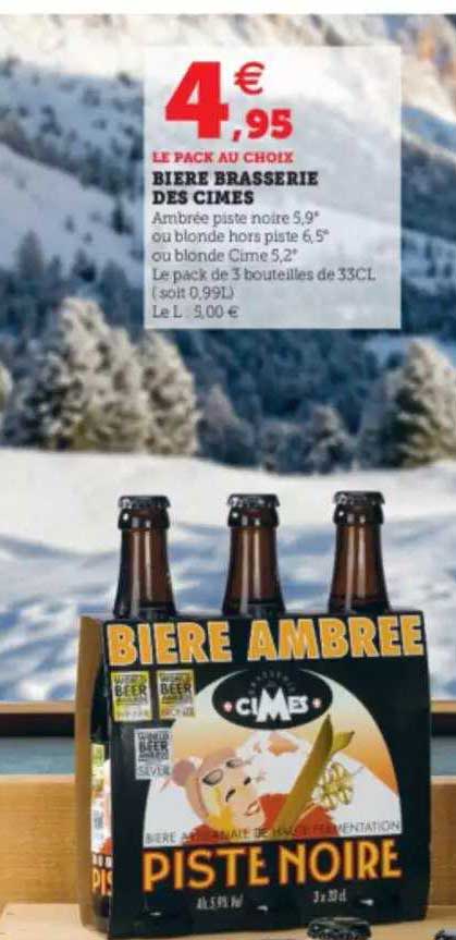 bière brasserie des cimes