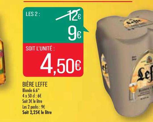 Bière Leffe