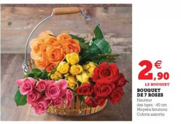 Bouquet De 7 Roses