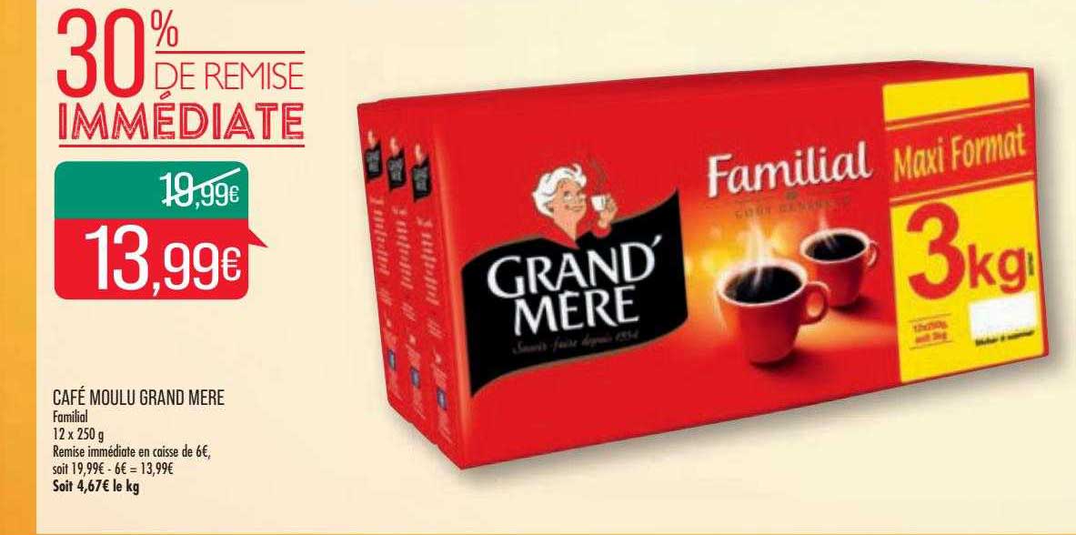 café moulu grand mère