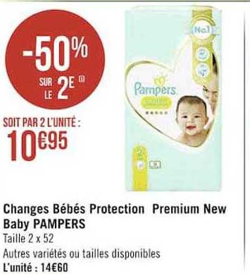 changes bébés protection premium new baby pampers