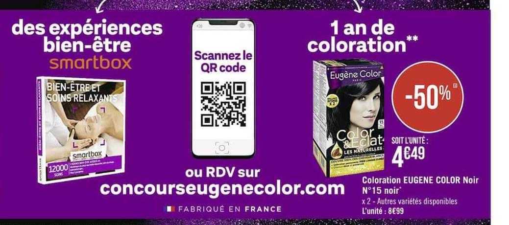 Coloration Eugène Color Noir N°15 Noir