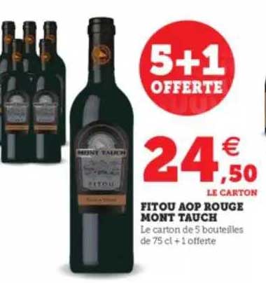 Fitou Aop Rouge Mont Tauch