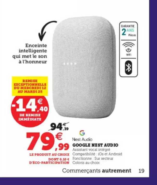 google nest audio nest audio