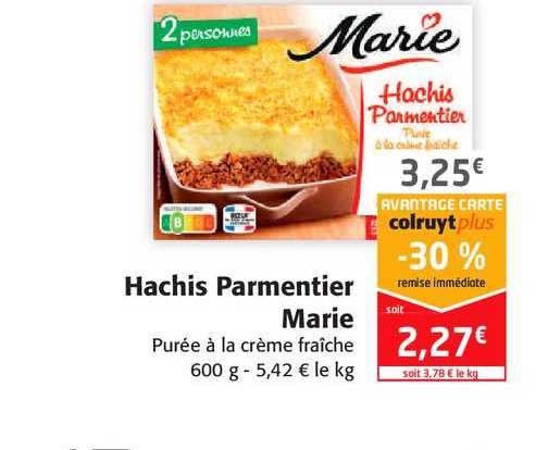 Hachis Parmentier Marie