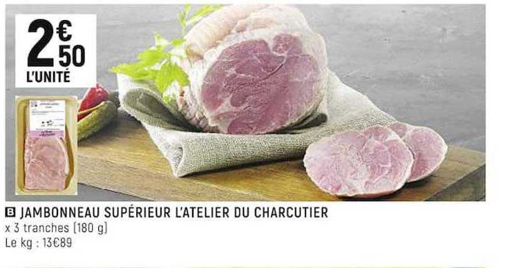 jambonneau supérieur l'atelier du charcutier