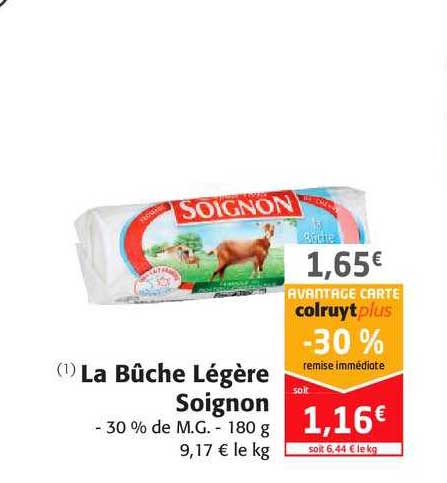 La Bûche Légère Soignon