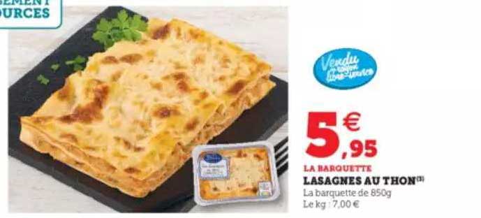 Lasagnes Au Thon