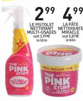 le pistolet nettoyant multi-usages, la pâte nettoyante miracle