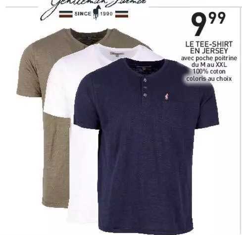 le tee-shirt en jersey