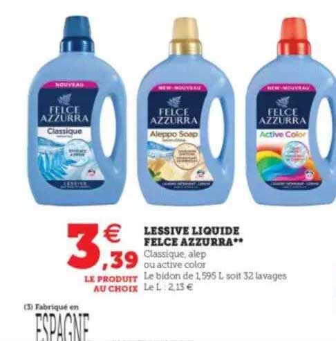 lessive liquide felce azzurra